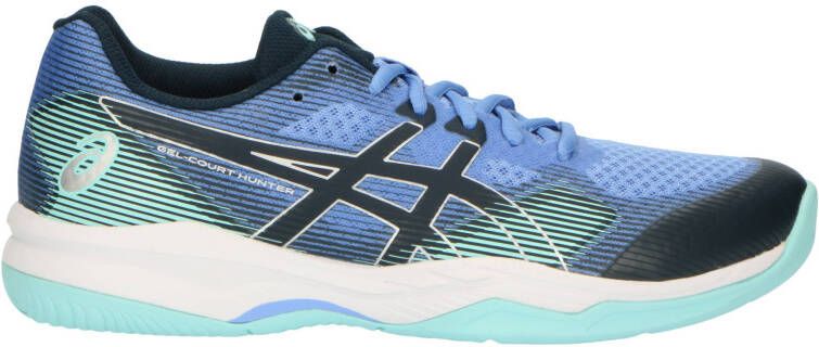 ASICS Gel Court Hunter 2 zaalsportschoenen blauw/aqua