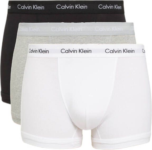Calvin Klein UNDERWEAR +size boxershort(set van 3 )