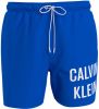 Calvin Klein Zwembroeken Medium Drawstring Blauw online kopen