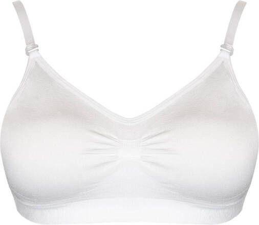 MAGIC Bodyfashion bh zonder beugel Invisible Comfort Bra wit