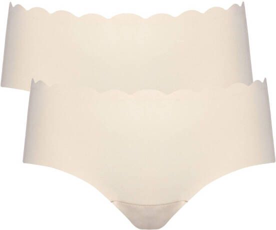 MAGIC Bodyfashion hipster Scallop(set van 2)lichtbeige