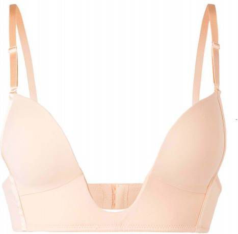 MAGIC Bodyfashion voorgevormde strapless push-up bh beige