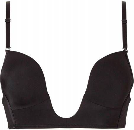 MAGIC Bodyfashion voorgevormde strapless push-up bh zwart