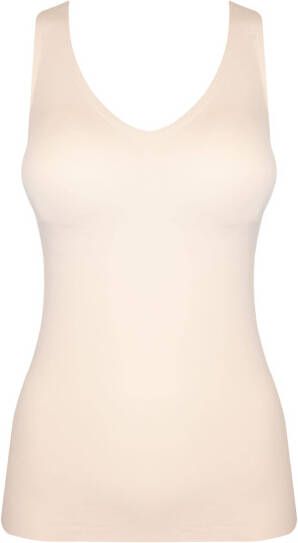 MAGIC Bodyfashion sporttop met bh lichtbeige