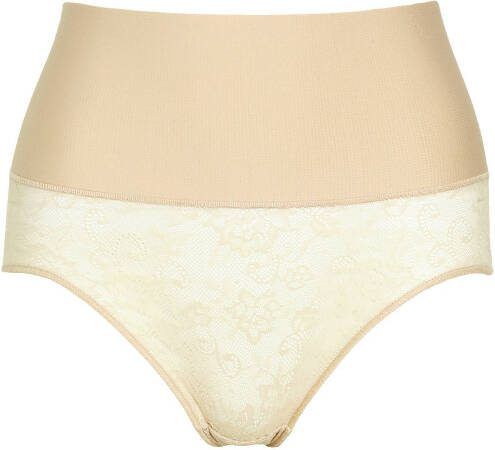 Maidenform corrigerende slip Tame Your Tummy met kant beige