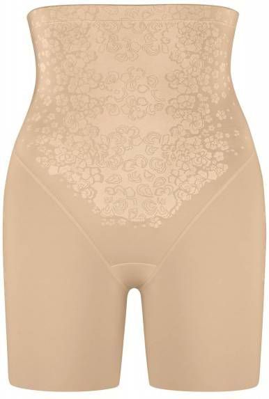 Maidenform Sculpts high waist corrigerende short Thigh Slimmer beige