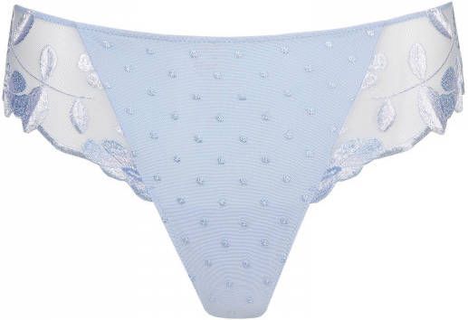 MARIE JO Agnes string met borduring