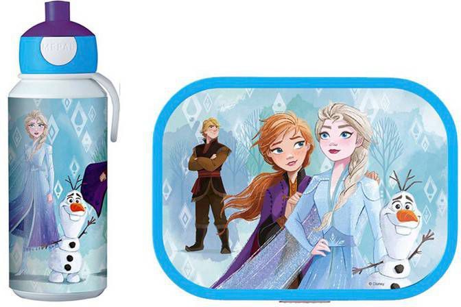 Mepal Lunchset(Schoolbeker & Lunchbox)Campus Pop up Frozen Ii