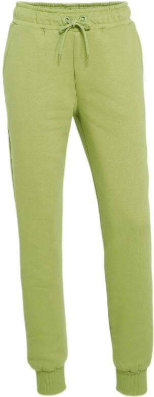 NA-KD NA KD Nachtmode & Loungewear Organic Logo Basic Sweatpants Groen
