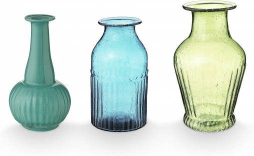 Pip Studio Vazen Groen Set van 3