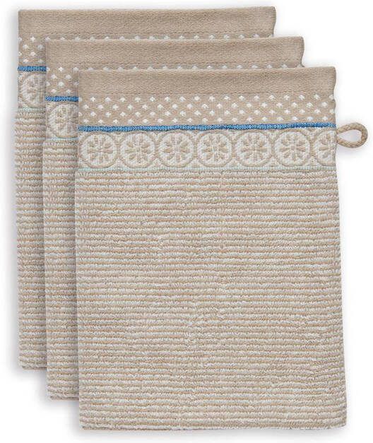 Pip Studio washand Soft Zelige(set van 3)(16x22 cm )