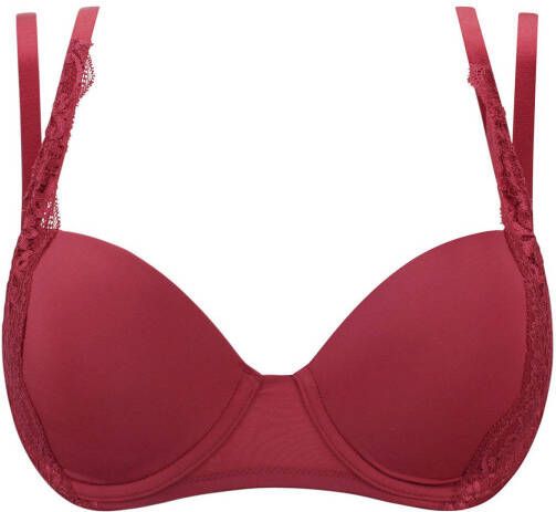 Sapph voorgevormde beugelbh Toulouse rood