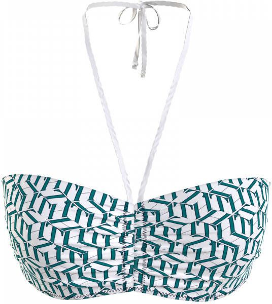 Tommy Hilfiger Voorgevormde bandeau bikinitop met uitneembare vulling