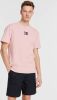 Tommy Jeans T shirt van biologisch katoen broadway pink online kopen