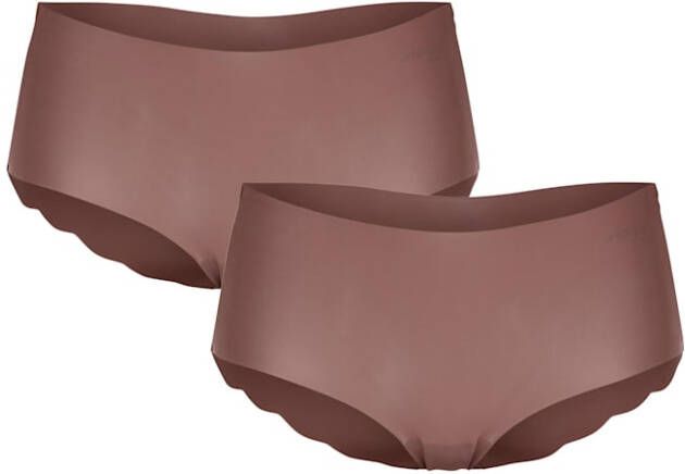 Sloggi Slips per 2 stuks in naadloos design 2x mauve
